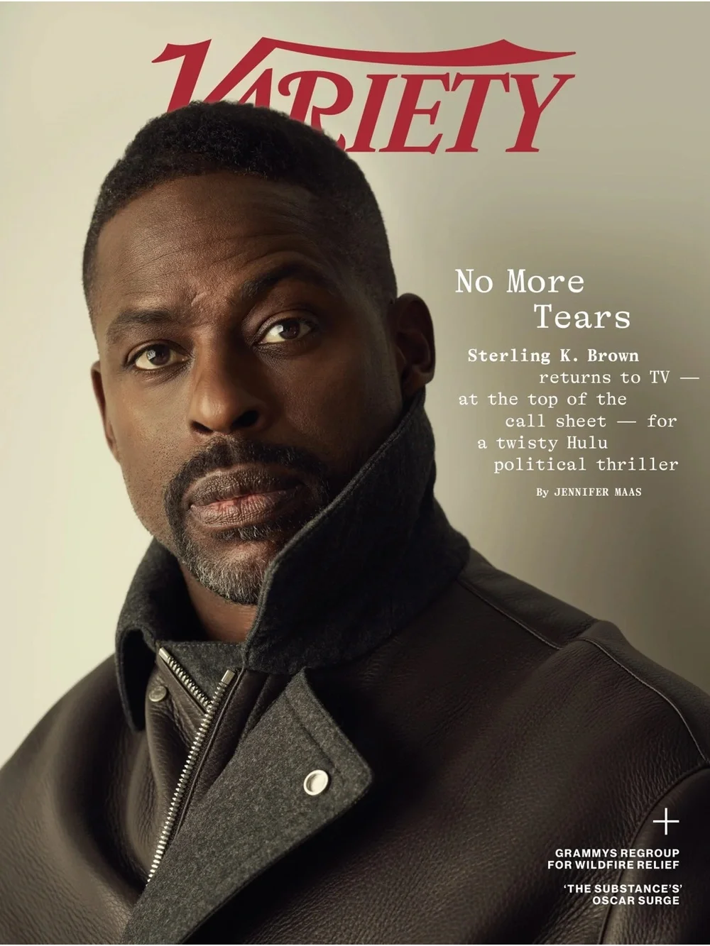 Variety Magazine Cover Featuring Sterling K. Brown